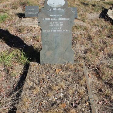 ENGELBRECHT Glodina Maria 1923-1937