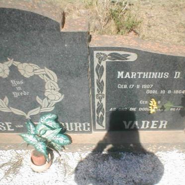RENSBURG Marthinus D.J., Janse van 1907-1964