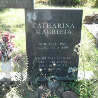 BARNARD Catharina Magrieta 1920-1999