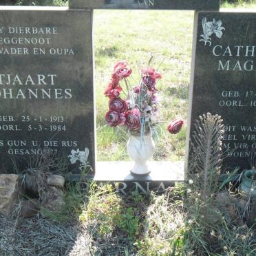 BARNARD Tjaart Johannes 1913-1984 &amp; Catharina Magrieta 1920-1999