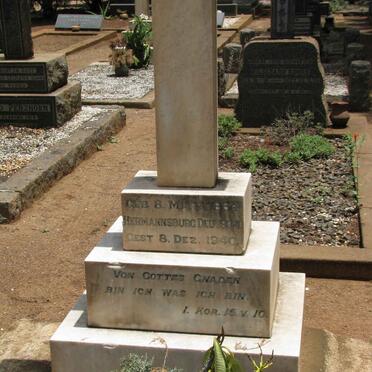 BEHRENS August 1864-1940