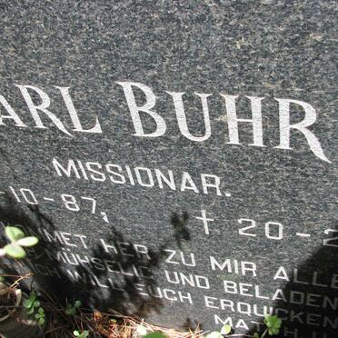 BUHR Karl 1887-1974