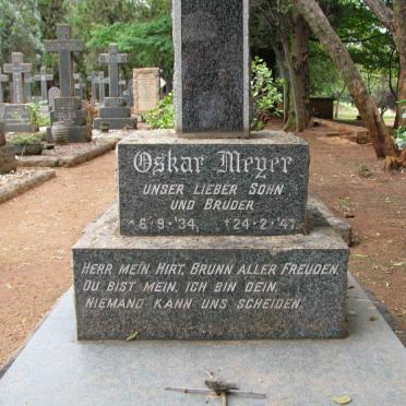 MEYER Oskar 1934-1947