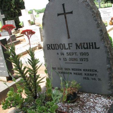 MUHL Rudolph 1905-1975