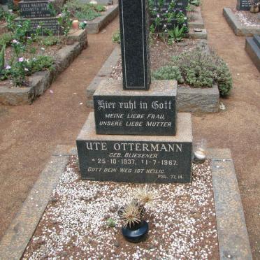 OTTERMANN Ute nee BLIESENER 1937-1967