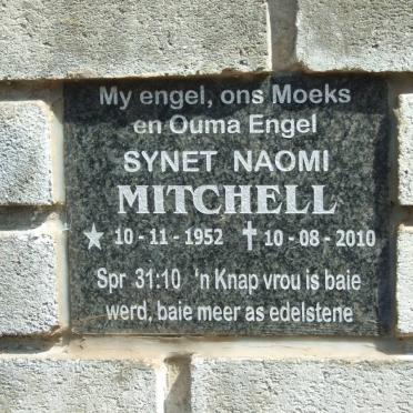 MITCHELL Synet Naomi 1952-2010