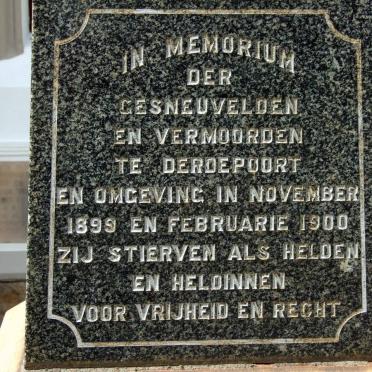 2. Memorial Plaque