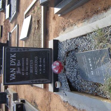 DYK Bertus Arnoldus, van 1948-1974 :: VAN DYK Marie 1953-2006