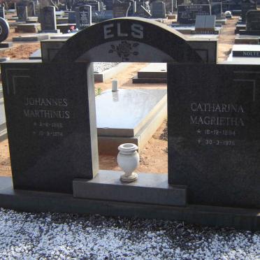 ELS Johannes Marthinus 1882-1974 &amp; Catharina Magrietha 1894-1976