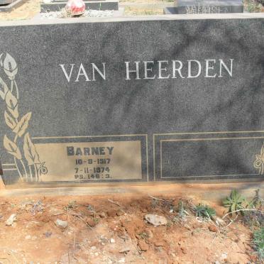 HEERDEN Barend Isak Jacobus, van 1917-1974
