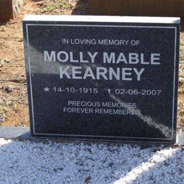 KEARNEY Molly Mable 1915-2007