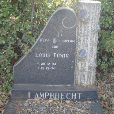 LAMPBRECHT Louis Edwin 1934-1974
