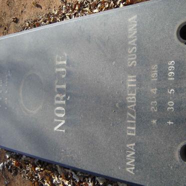 NORTJE Daniel Johannes Rudolf 1915-1995 &amp; Anna Elizabeth Susanna 1918-1998