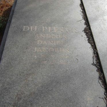 PLESSIS Andries Daniel Jacobus, du 1907-1988