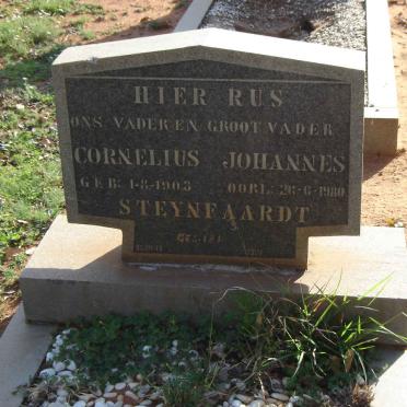 STEYNFAARDT Cornelius Johannes 1903-1980