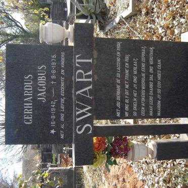 SWART Gerhardus Jacobus 1942-1975