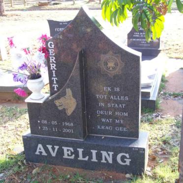 AVELING Gerritt 1968-2001