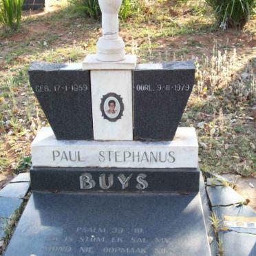 BUYS Paul Stephanus 1959-1979