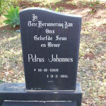 LOMBARD Petrus Johannes 1960-1981
