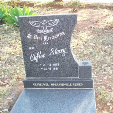 STACEY Clifton 1959-1981