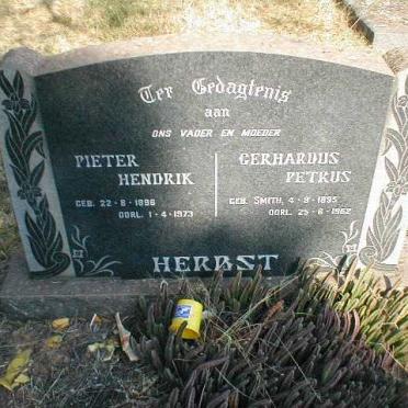HERBST Pieter Hendrik 1896-1973 &amp; Gerhardus Petrus SMITH 1895-1962