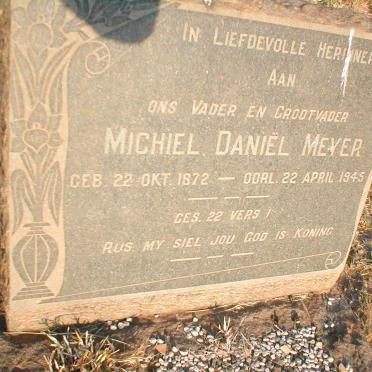 MEYER Michiel Daniel 1872-1945