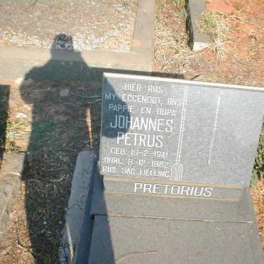 PRETORIUS Johannes Petrus 1941-1982