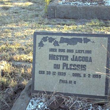 PLESSIS Hester Jacoba, du 1939-1955