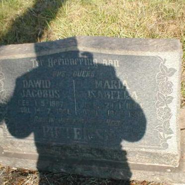PIETERSE Dawid Jacobus 1887-1951 &amp; Maria Isabella 1894-198?