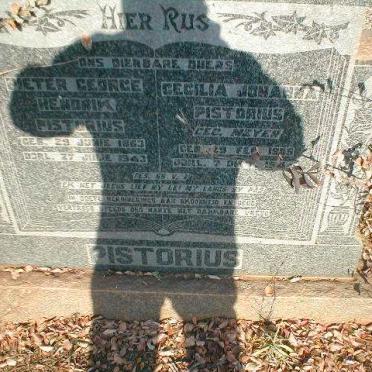 PISTORIUS Pieter George Hendrik 1863-1843 &amp; Cecilia Johanna MEYER 1905-1944