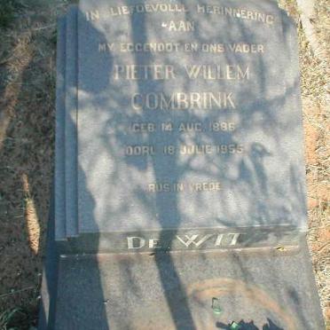 WIT Pieter Willem Combrink, de 1886-1955