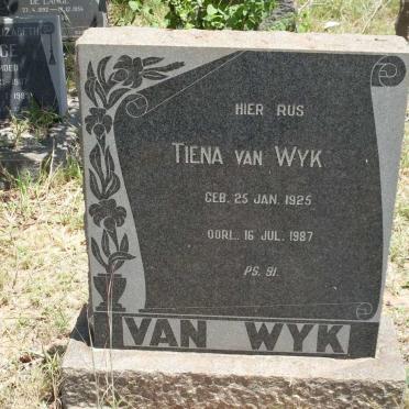 WYK Tiena, van 1925-1987