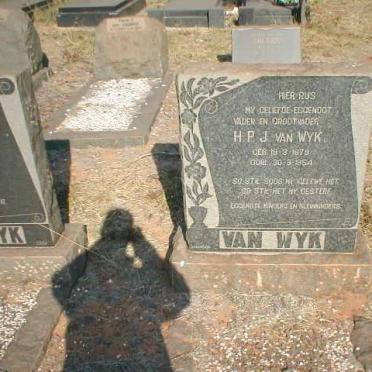 WYK H.P.J., van 1879-1954