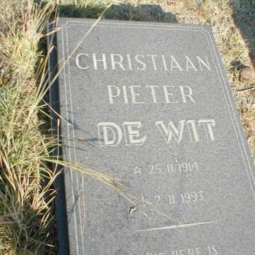 WIT Christiaan Pieter, de 1914-1993