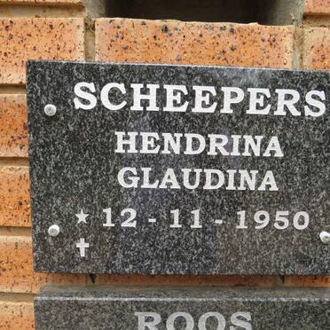 SCHEEPERS Hendrina Glaudina 1950- 
