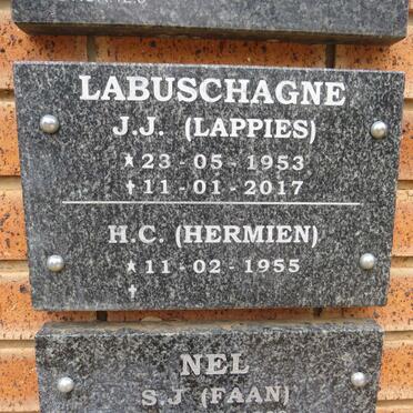 LABUSCHAGNE J.J. 1953-2017 & H.C. 1955- 
