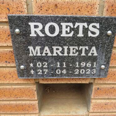 ROETS Marieta 1961-2023