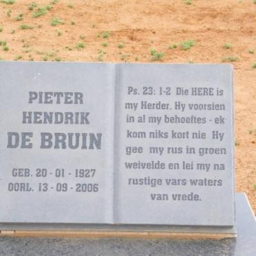BRUIN Pieter Hendrik, de 1927-2006