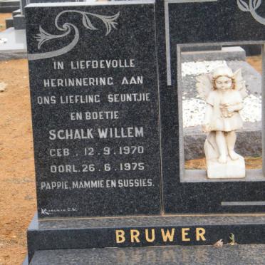 BRUWER Schalk Willem 1970-1975