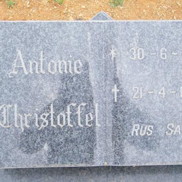 BOTHA Antonie Christoffel 1929-1990