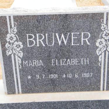 BRUWER Maria Elizabeth 1901-1987