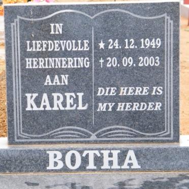BOTHA Karel 1949-2003