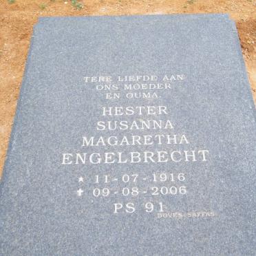 ENGELBRECHT Hester Susanna Margaretha 1916-2006