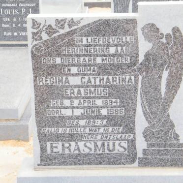 ERASMUS Regina Catharina 1894-1986