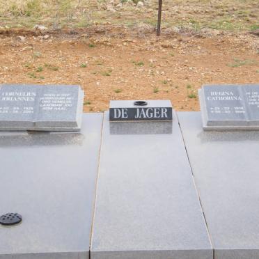 JAGER Cornelius Johannes, de 1926-2001 &amp; Regina Cathorina 1919-1999