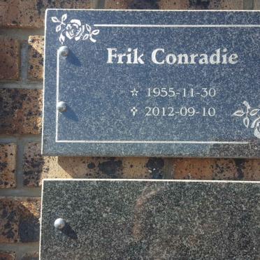 CONRADIE Frik 1955-2021