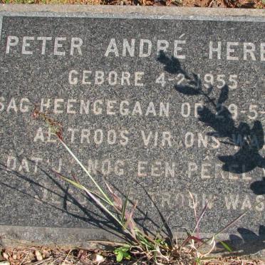 HERBST Peter Andre 1955-1960