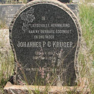 KRUGER Johannes P.G. 1887-1956