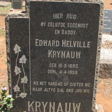KRYNAUW Edward Melville 1895-1959