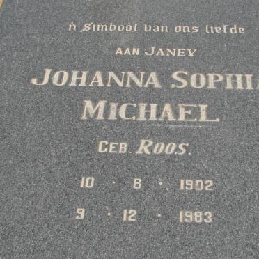 MICHAEL Johanna Sophia nee ROOS 1902-1983